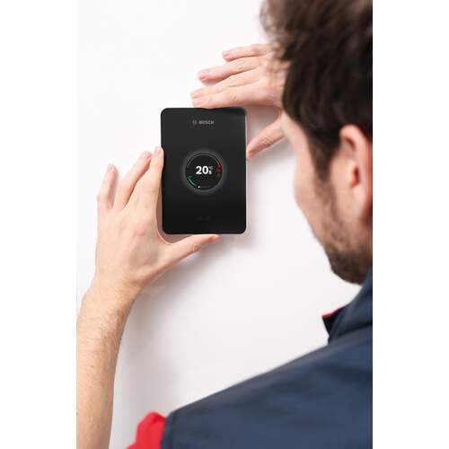“Montage Bosch EasyControl slimme thermostaat, compatibel met Nefit ketels”