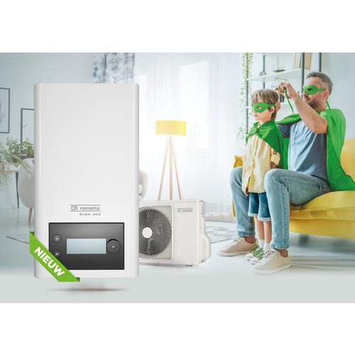 “Remeha Elga Ace H warmtepomp met OpenTherm-sturing”
