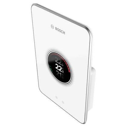 “Bosch EasyControl slimme thermostaat in wit, strak en modern”
