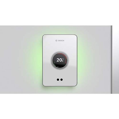 “Bosch EasyControl slimme thermostaat in elegant zwart”