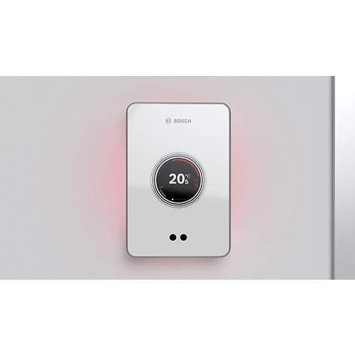 “Bosch EasyControl thermostaat met zoneregeling en app-bediening”