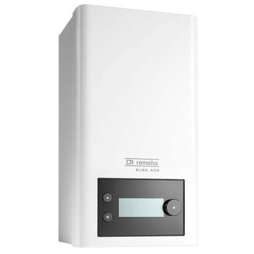 “Compacte Remeha Elga Ace H 6 kW hybride warmtepomp”