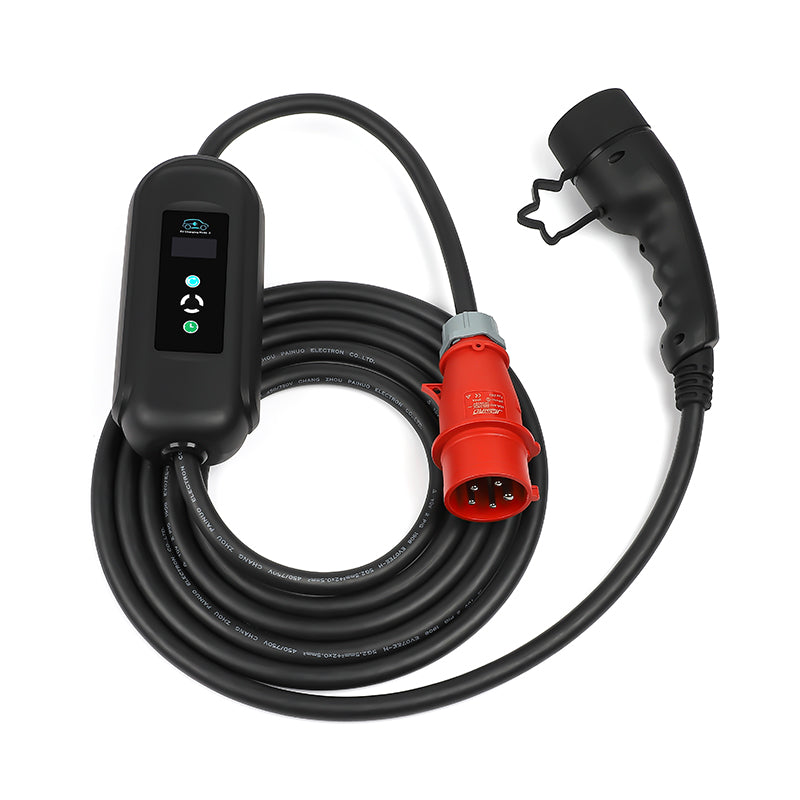 Mobiele EV Krachtstroomlader | Type 2 naar CEE 11 kW