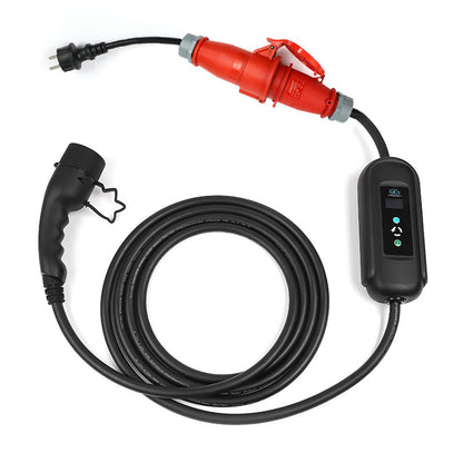 Mobiele EV Krachtstroomlader | Type 2 naar CEE 11 kW