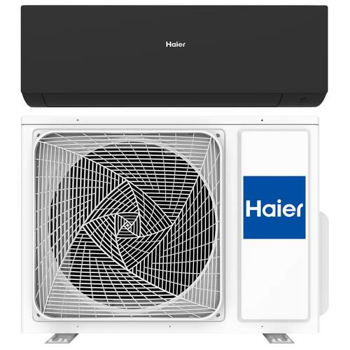 Haier Expert Wandairco Mat Zwart – Slim, Stijlvol & Energiezuinig