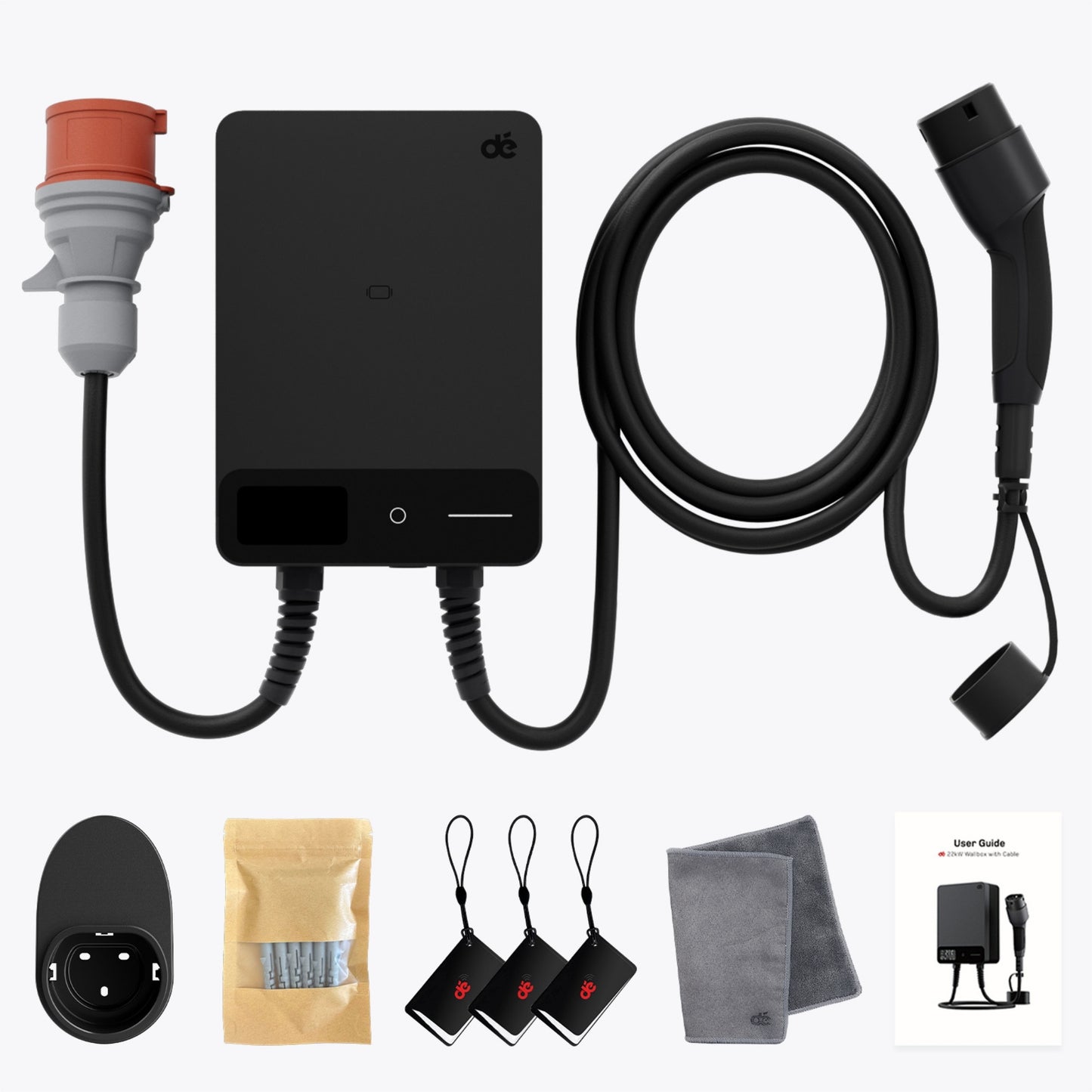 dé Wallbox Home |  Type 2 Kabel & App-besturing