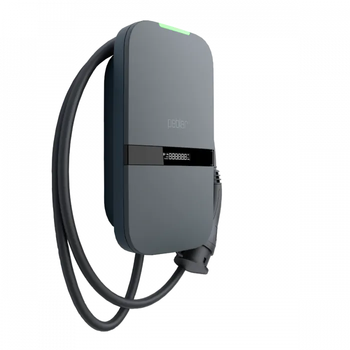 Compacte Peblar Home laadpaal 11kW met 7.5 meter kabel